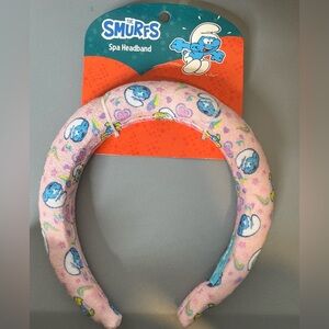 The smurfs Pink Spa Headband Terry cloth